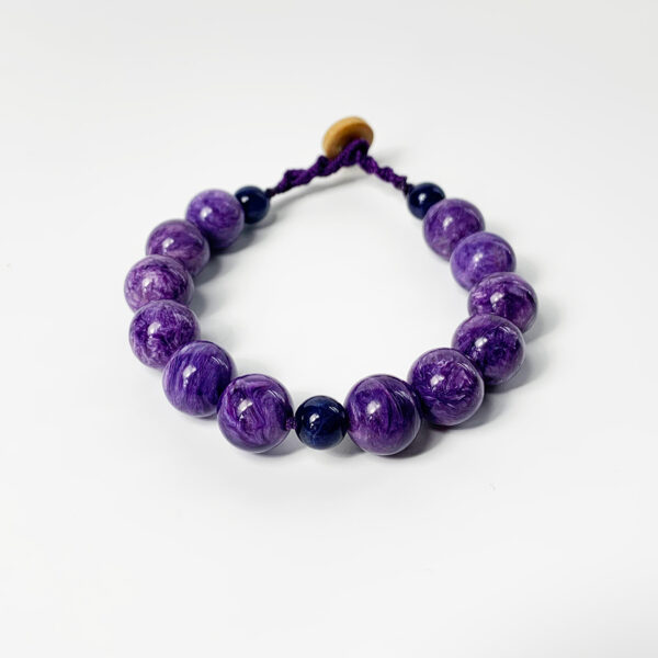 Charoite & Indigo Bracelet