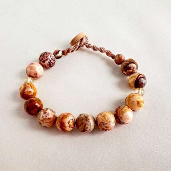 Opalite & Golden Beryl Bracelet