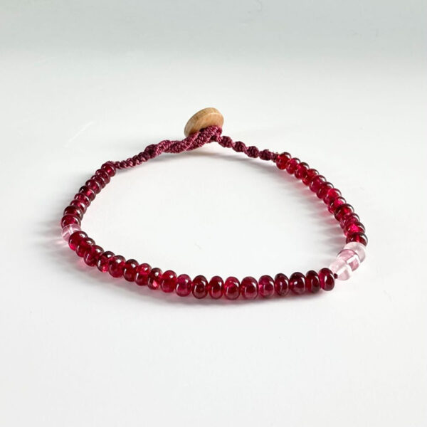 Rhythm™ Bracelet: Red Spinel with Pink Spinel & Rosellite