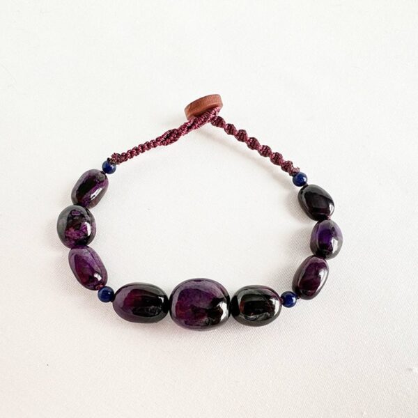 Sugilite & Indigo Bracelet
