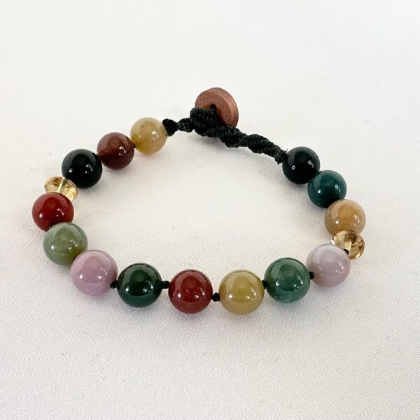 Agate & Citrine Bracelet