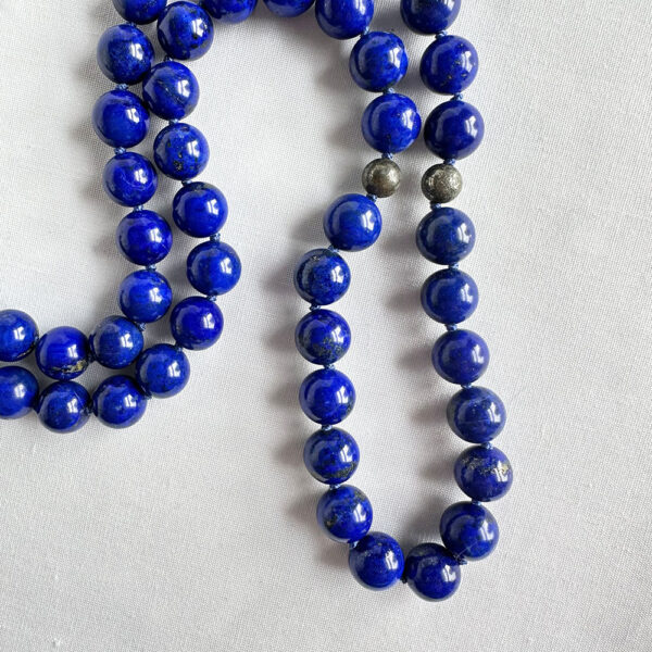 Lapis Lazuli & Pyrite Necklace