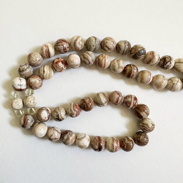 Mother Opal™ Necklace: Opalite with Golden Beryl & Mother Opal