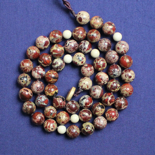 Poppy Jasper & Riverstone Necklace