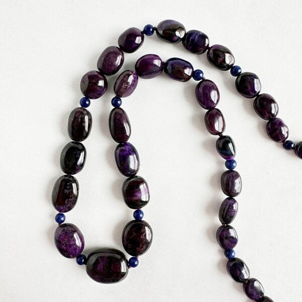 Sugilite & Indigo Necklace